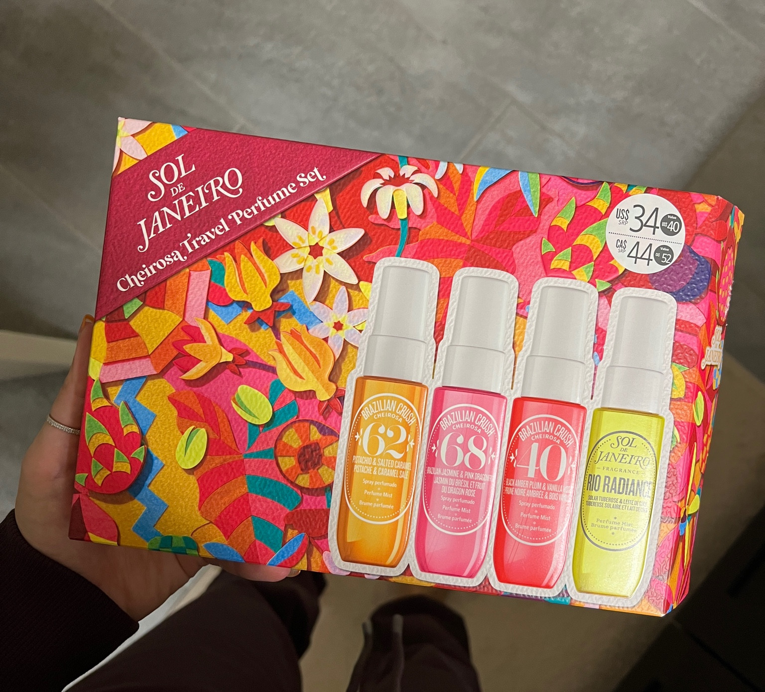 Sol de janeiro travel perfume set 
