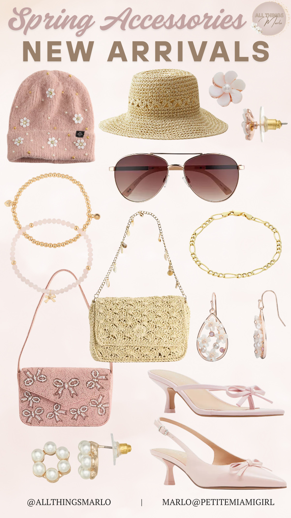 Spring Accessories new arrivals. 

 #LTKSeasonal #LTKWorkwear #LTKTravel