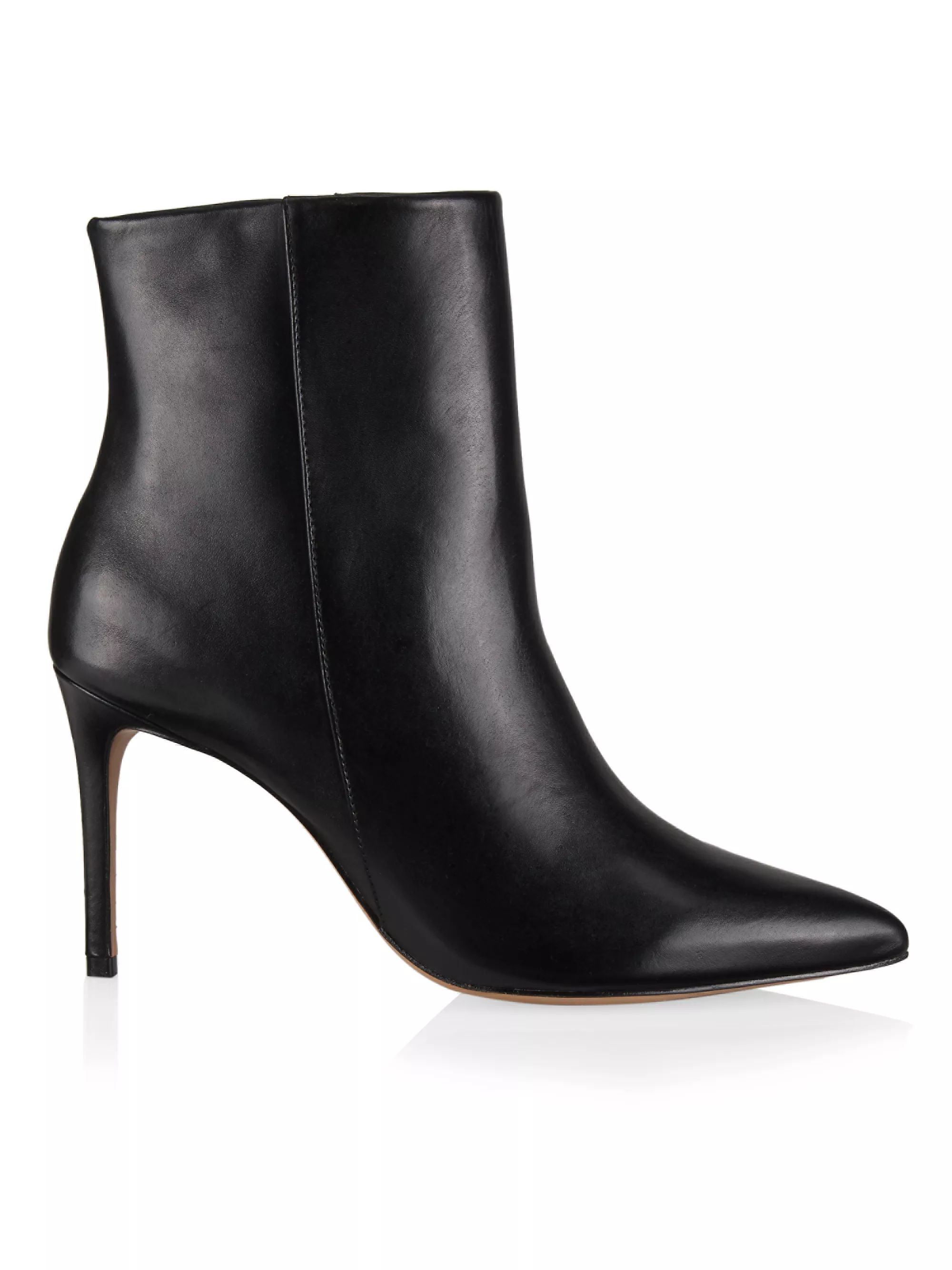 Shop Schutz Mikki Leather Short Boots | Saks Fifth Avenue | Saks Fifth Avenue