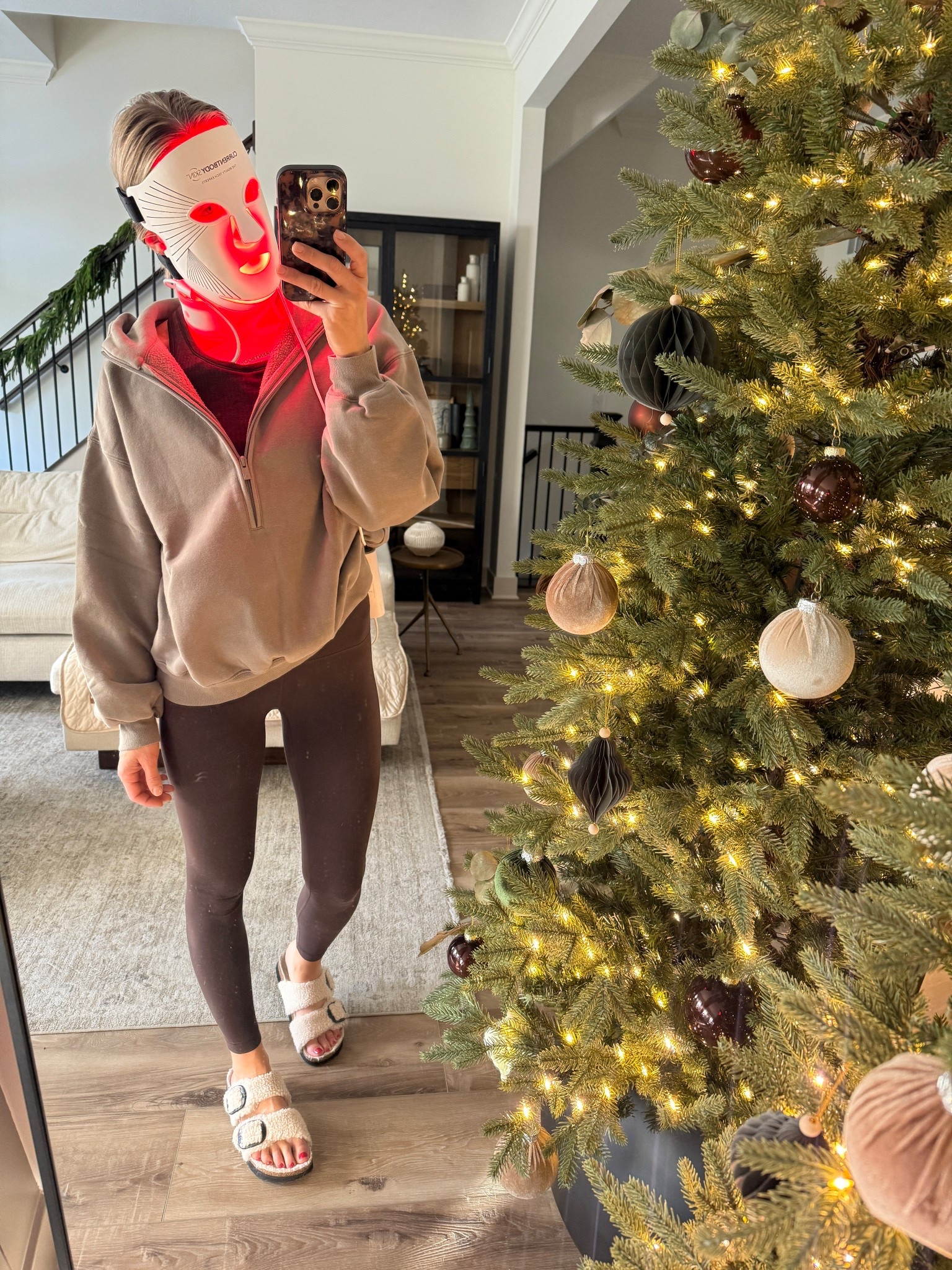 Wearing small sweatshirt (old style, linked similar), 4 leggings, 6 tank, sandals tts

Red Light Code: LINDSEY10

#LTKselfcare #LTKActive #LTKBeauty