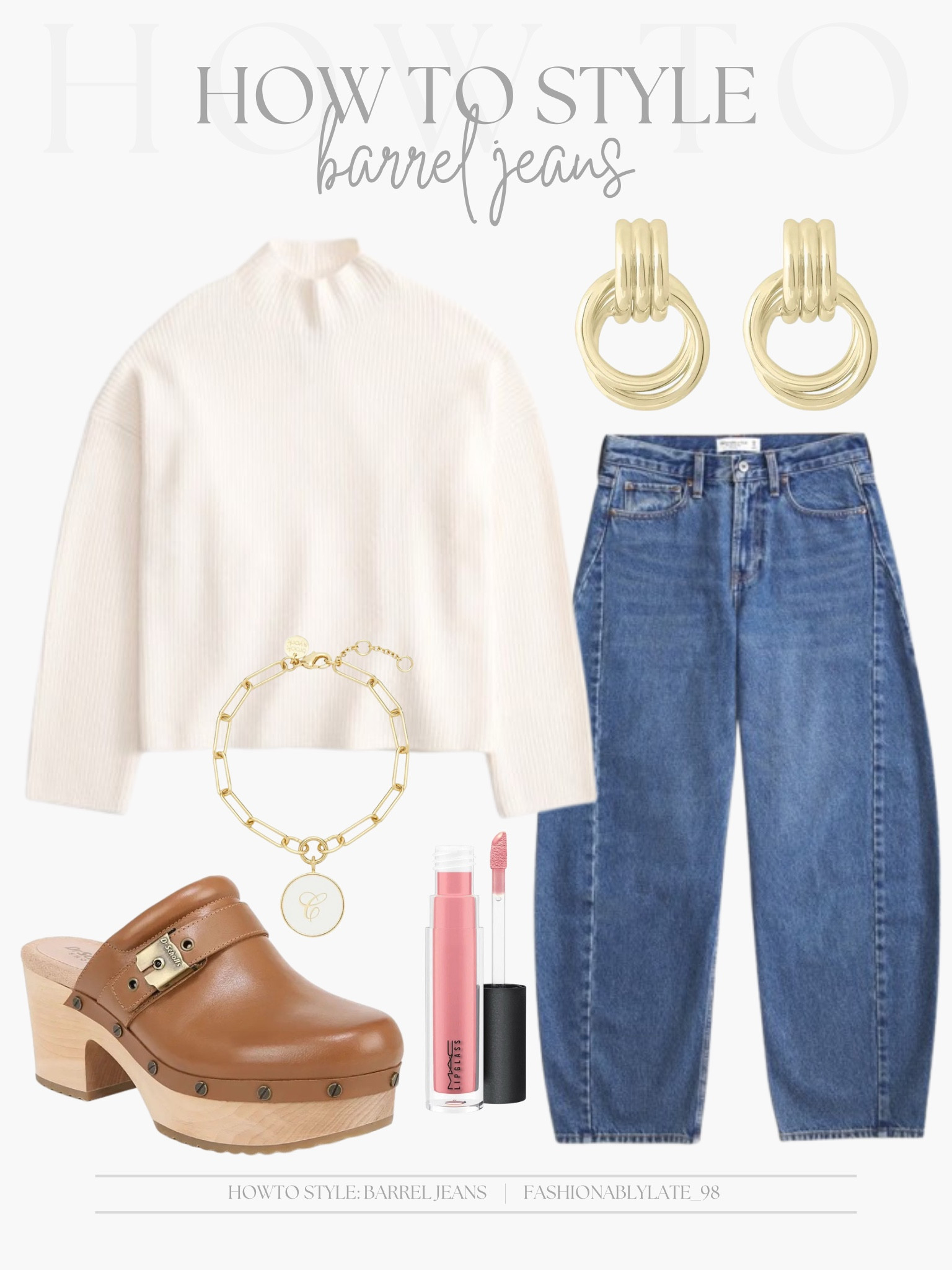 how to style: barrel jeans

barrel jeans outfit | barrel jeans outfit ideas | barrel jeans outfit inspo | clog outfits | clog outfit ideas | clog outfit inspo | casual outfit 

#LTKStyleTip #LTKShoeCrush #LTKSeasonal