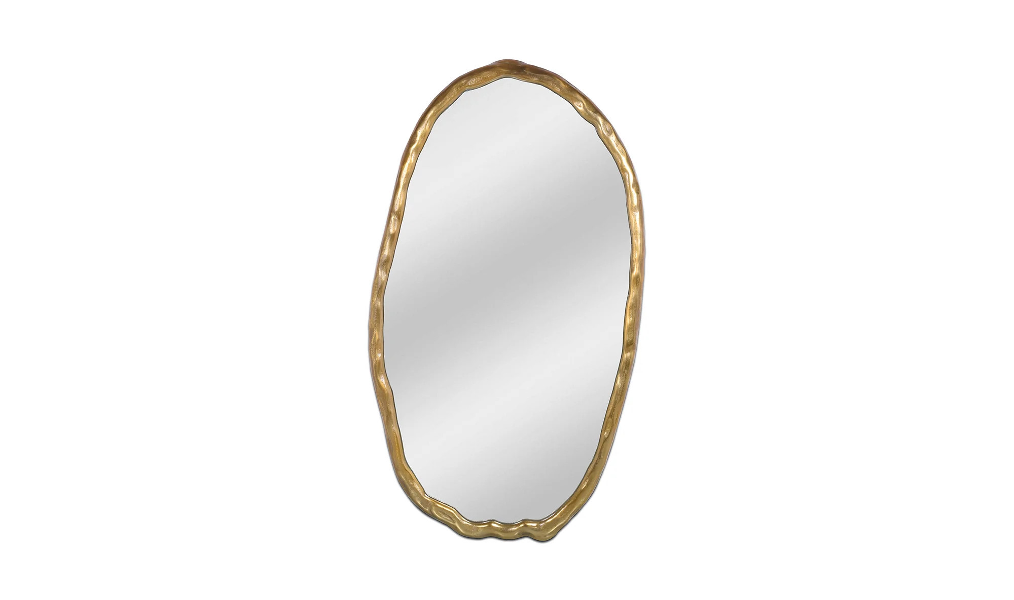 Forge Oval Mirror - Gold | Gorgeous Living
