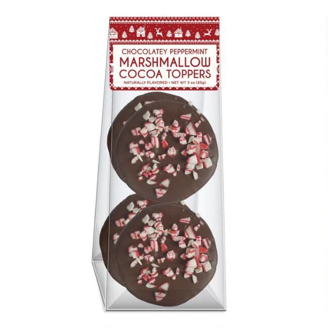 Melville Peppermint Marshmallow Hot Cocoa Toppers 4 Pack | World Market