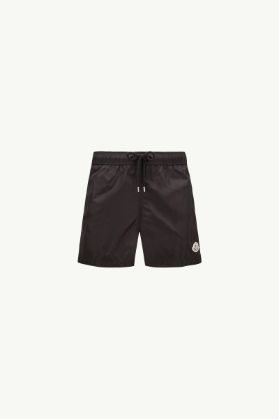 Badeshorts mit Logoaufnäher | Moncler