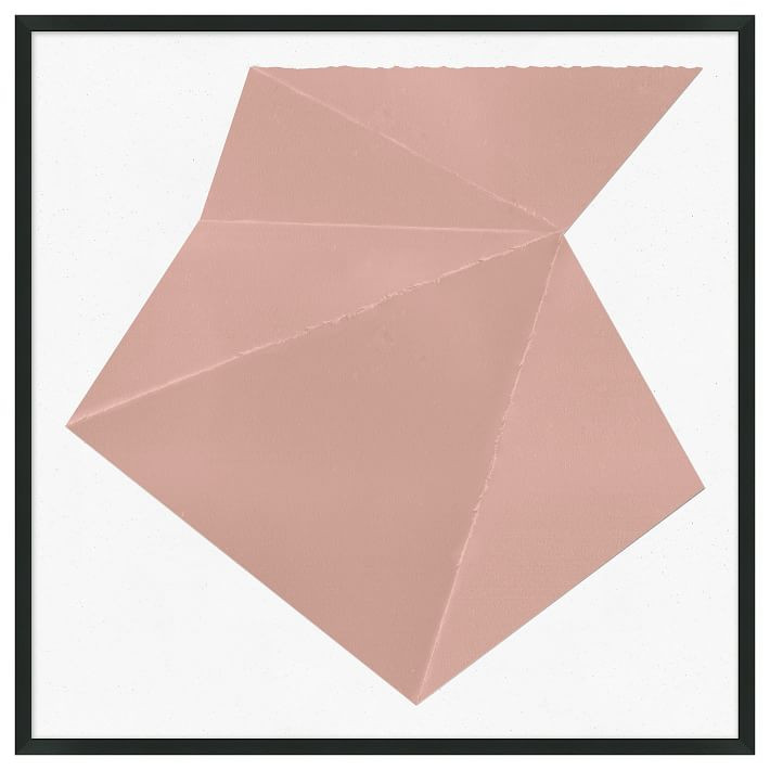 Folded Flash Paper II Framed Wall Art | West Elm (US)