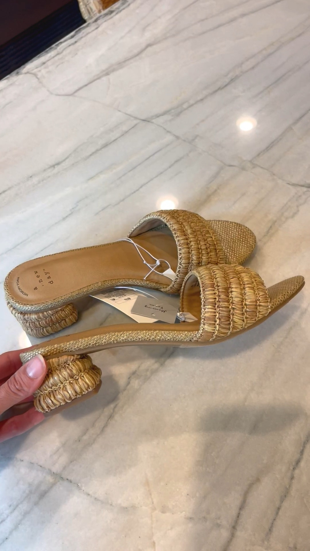 Type Target for links! These raffia sandals  are so adorable and they have memory foam too. So cute for all the summer outfits. 
#targetshoes #targetsandals #targetstyle

#LTKootd #LTKOver40 #LTKTravel