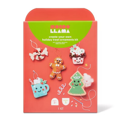 Christmas Craft Sew-Your-Own Treats Ornaments Kit - Mondo Llama™ | Target