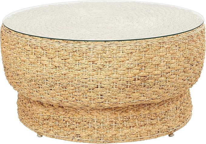 Deco 79 Coffee, Center Table 37" x 37" x 19", Brown | Amazon (US)