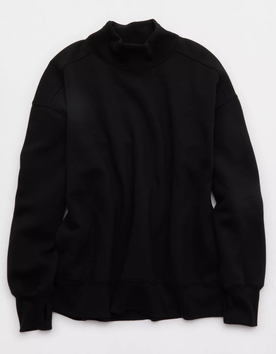 OFFLINE By Aerie Cloud Fleece Oversized Mockneck Sweatshirt | Aerie