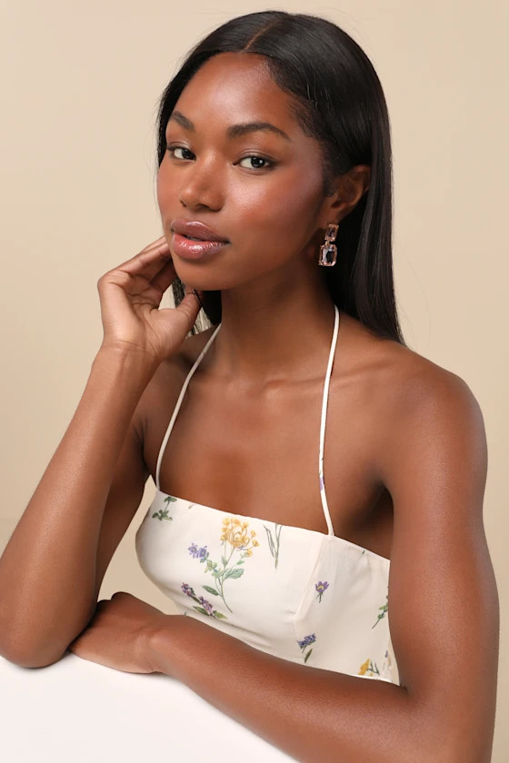 Alvilda Pink Rhinestone Drop Earrings | Lulus