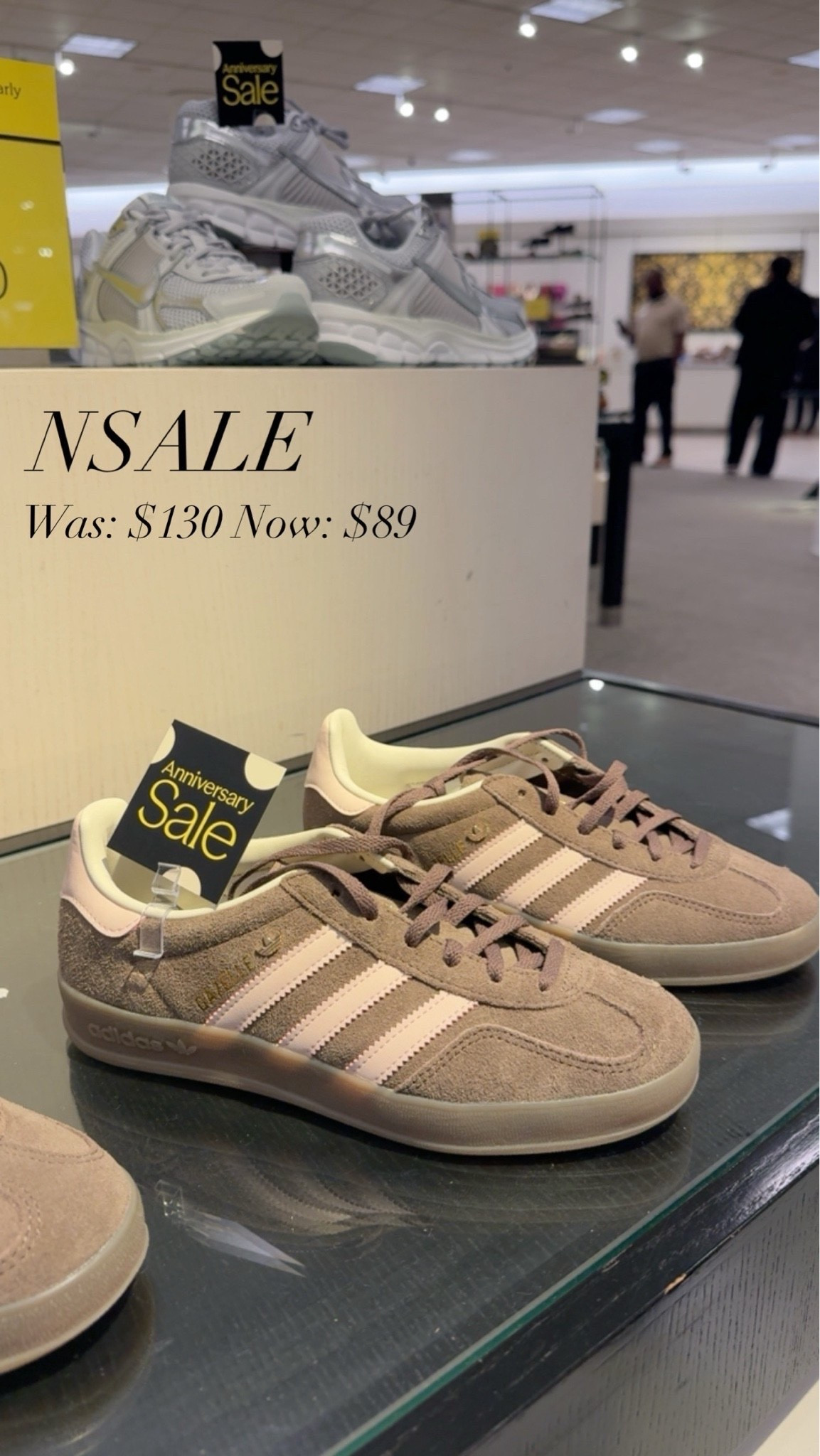 Nordstrom sale 
Adidas gazelle that’s stylish and versatile

#LTKU #LTKSaleAlert #LTKootd