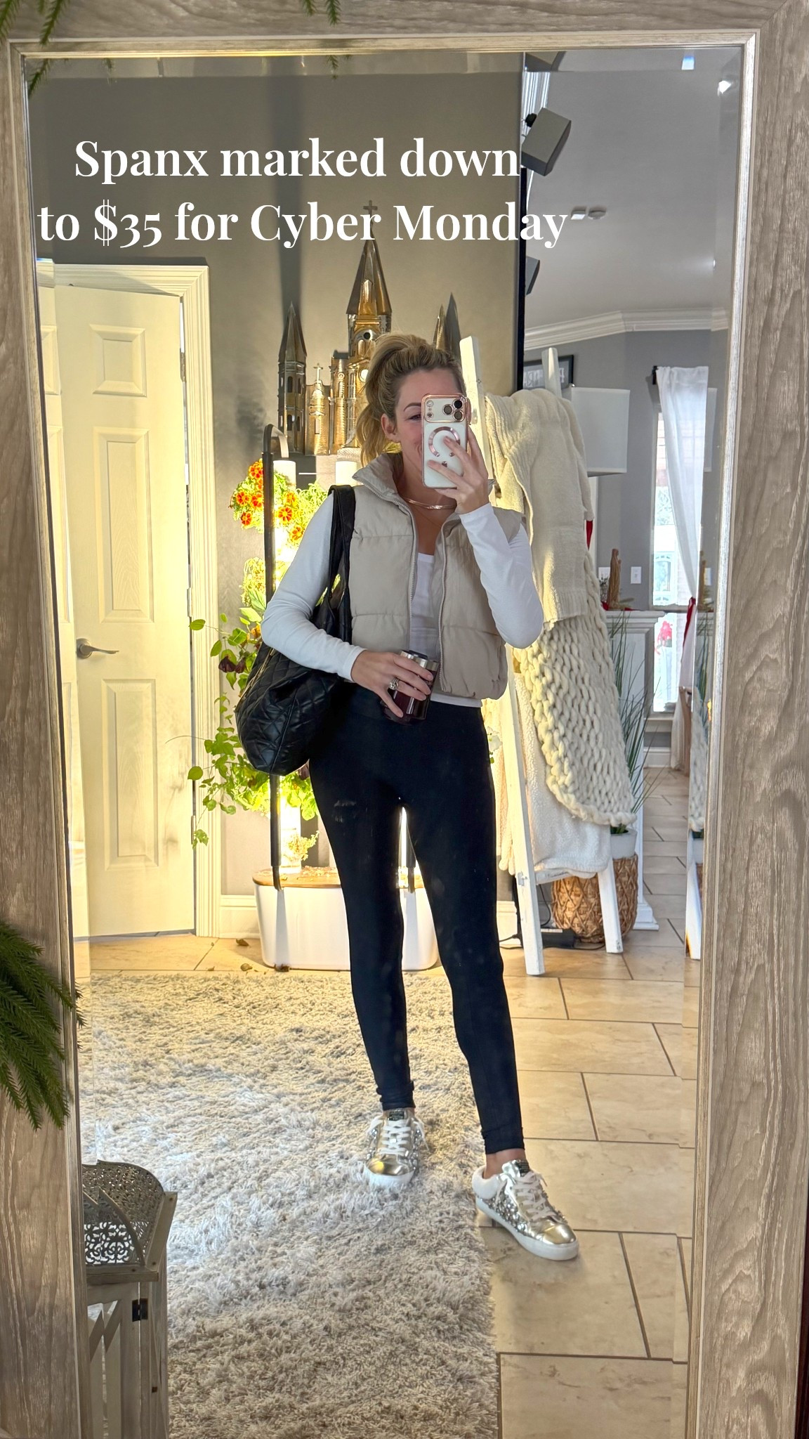 Also, Spanx are on MAJOR sale! They are marked down to $35 and that’s the cheapest I’ve ever seen them. It took me a few years to invest in a pair of these and I’m so glad I did….I wear them ALL THE TIME! 

#LTKCyberWeek #LTKPetite #LTKHoliday