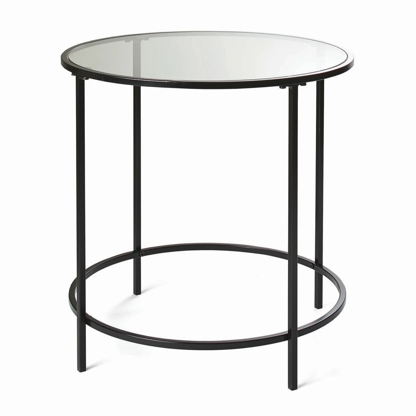 Better Homes & Gardens Nola Side Table, Black Finish | Walmart (US)
