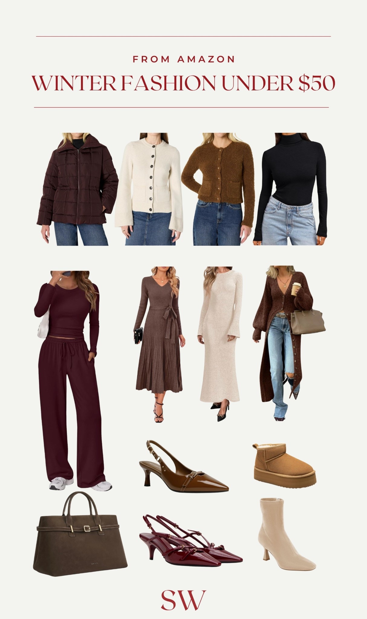Winter Fashion Under $50 from Amazon 🤎

#LTKFindsUnder100 #LTKSeasonal #LTKootd