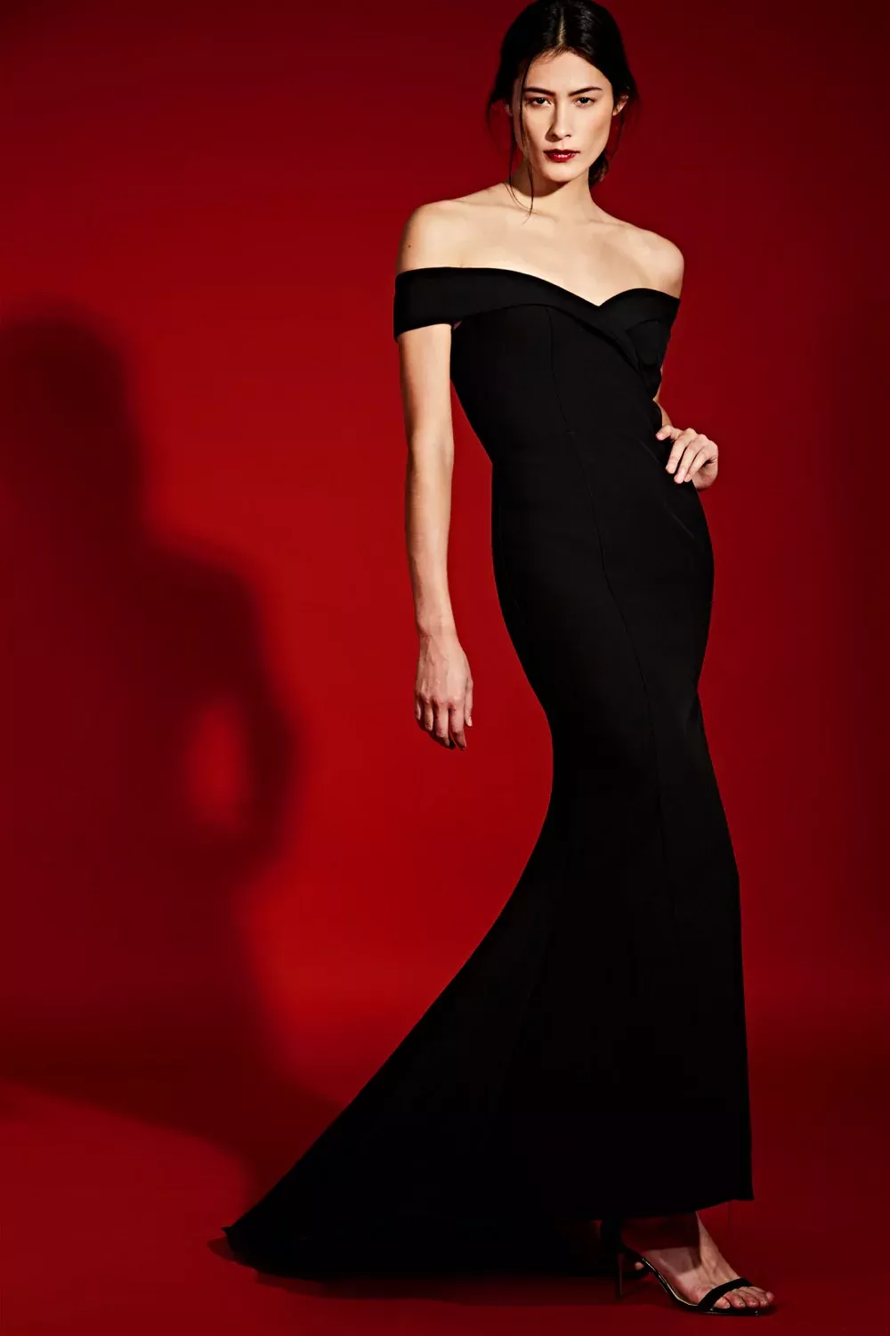 Bella bardot maxi sales dress