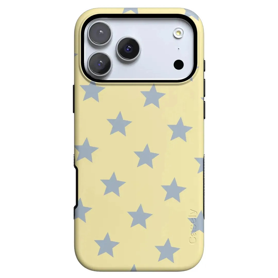 Shine Bright   Butter Yellow Stars Case | CASELY