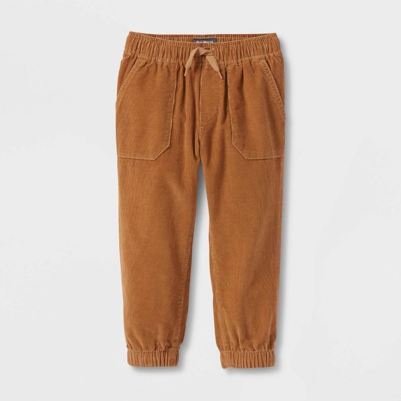 OshKosh B'gosh Toddler Boys' Corduroy Jogger Pants - Brown | Target