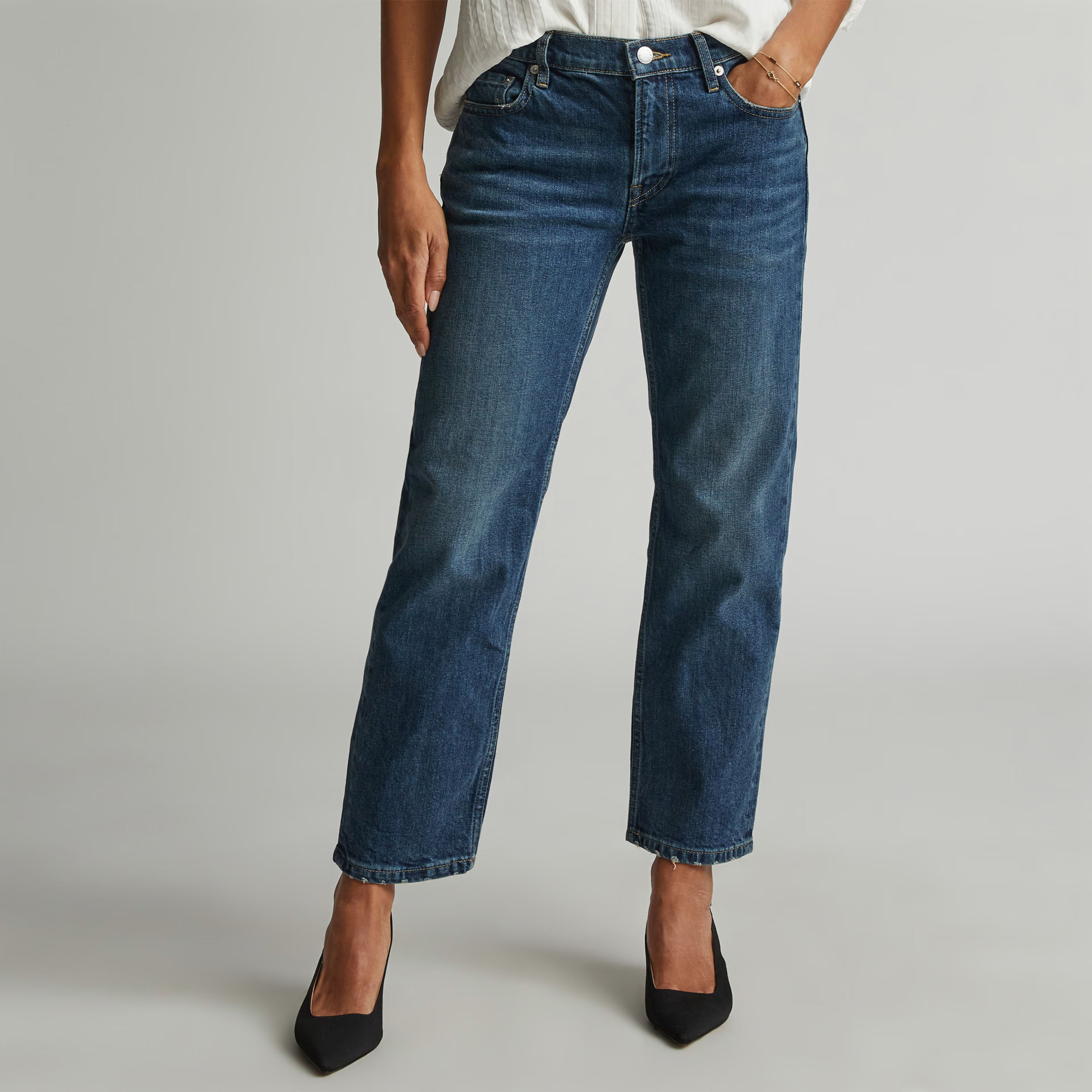 The Low-Rise Shortie Jean | Everlane