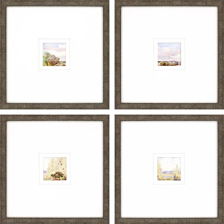 Petite Placid by Arnold - 4 Piece Picture Frame Print | Wayfair North America
