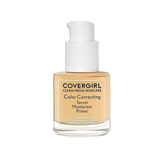 COVERGIRL Clean Fresh Color Correcting Serum + Moisturizer + Primer – Moisturizer, Face Primer,... | Amazon (US)