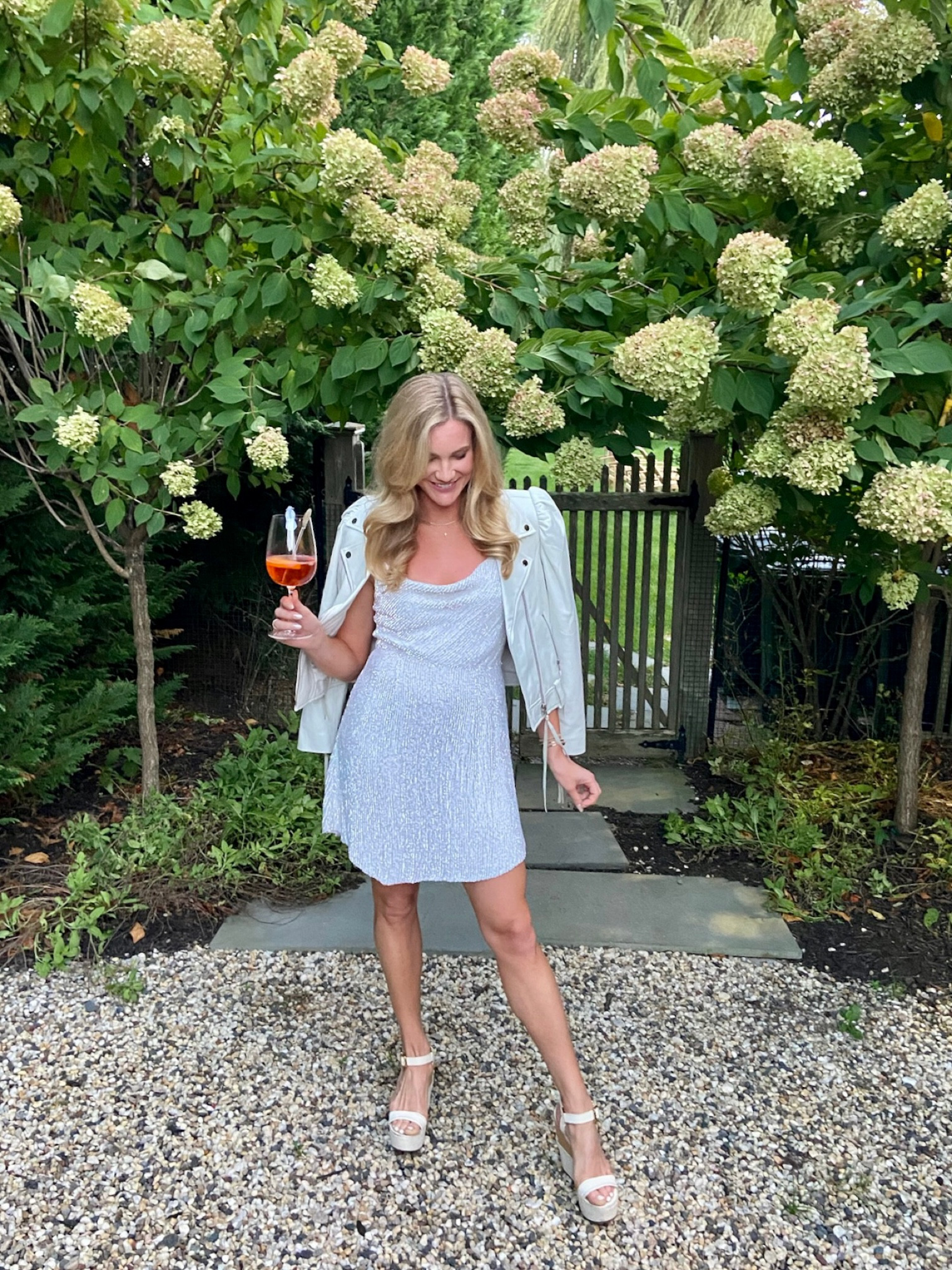 Sparkle bachelorette outfit for a night out 

Retrofete
Tory Burch 
All white 
#fitcheck

#LTKfit #LTKstyletip #LTKwedding