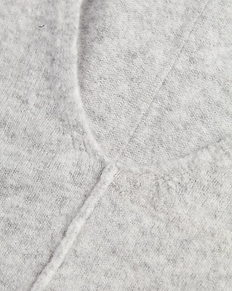 Seamed V-Neck Tunic Sweater | Express