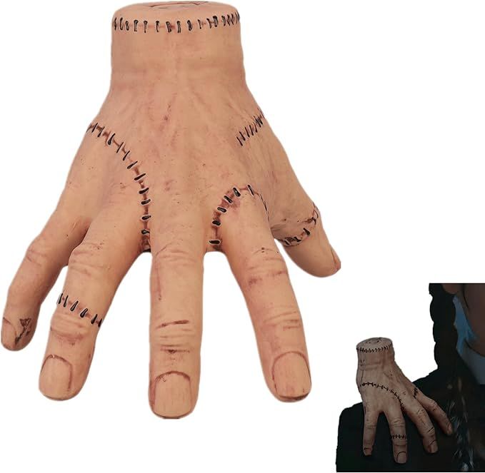 CoserWorld WednesdayThing Hand Addams Family, Wednesday Addams Merchandise Latex Thing Hand for C... | Amazon (US)
