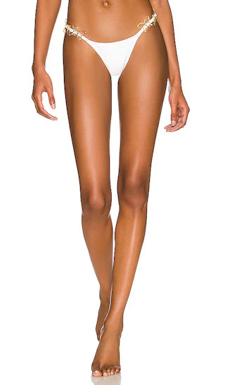 Ny Butterfly Tango Bikini Bottom in White | Revolve Clothing (Global)