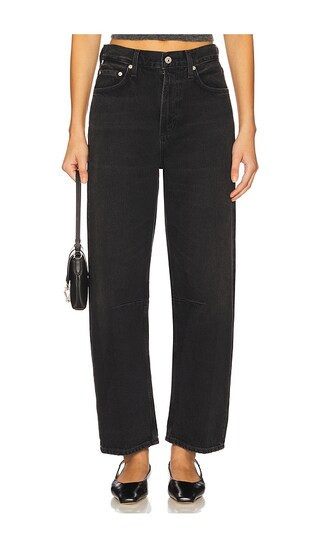 Citizens of Humanity Miro Relaxed Jeans in Black. - size 25 | Revolve Clothing (Global)
