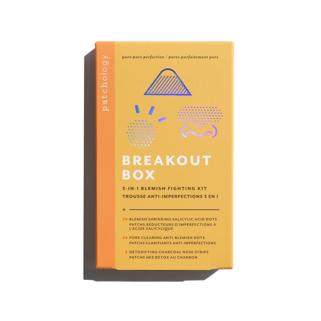 Breakout Box 3-In-1 Acne Treatment Kit - Patchology UK | Patchology