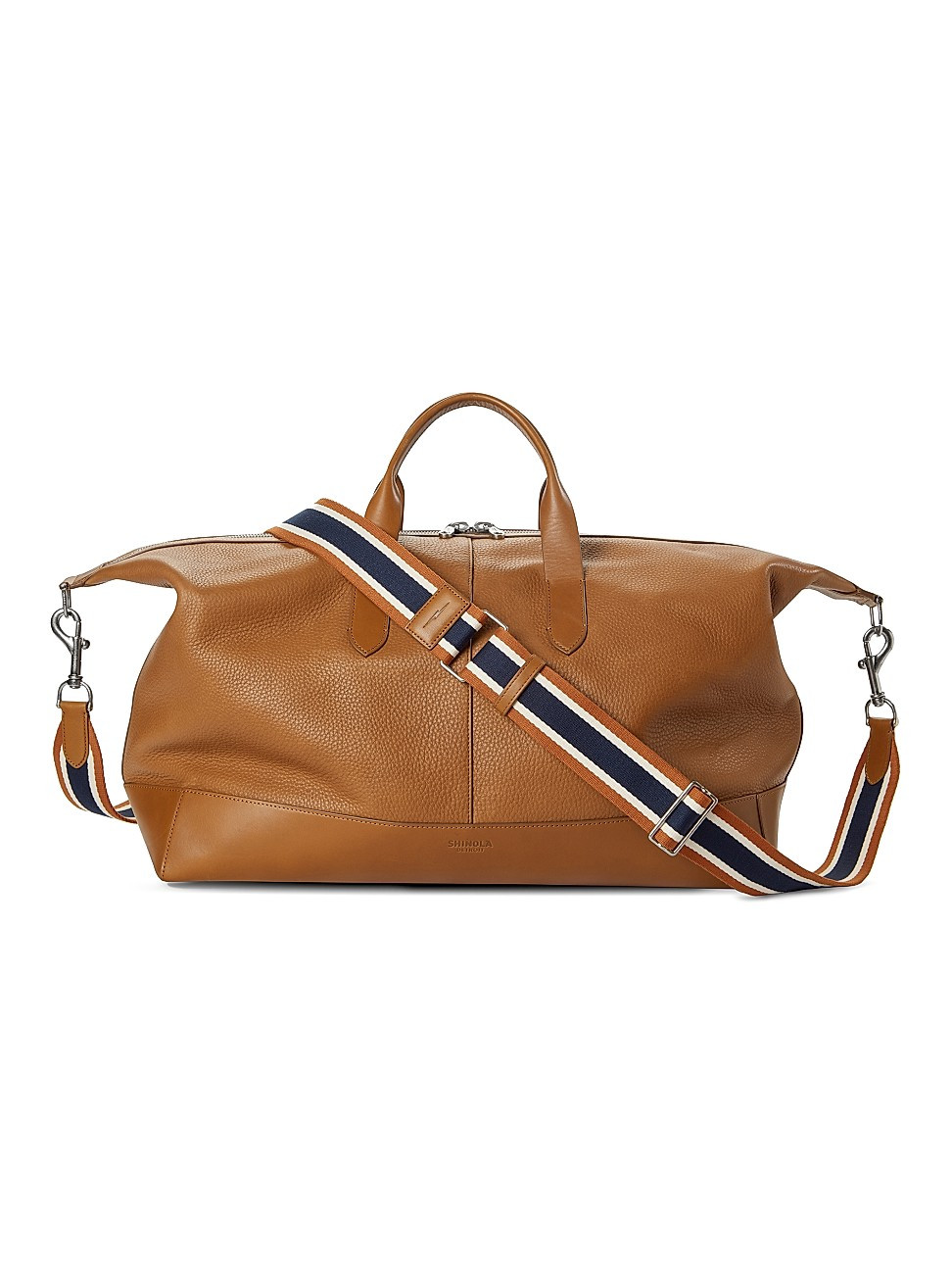 Men's Canfield Leather Duffel Bag - Tan | Saks Fifth Avenue