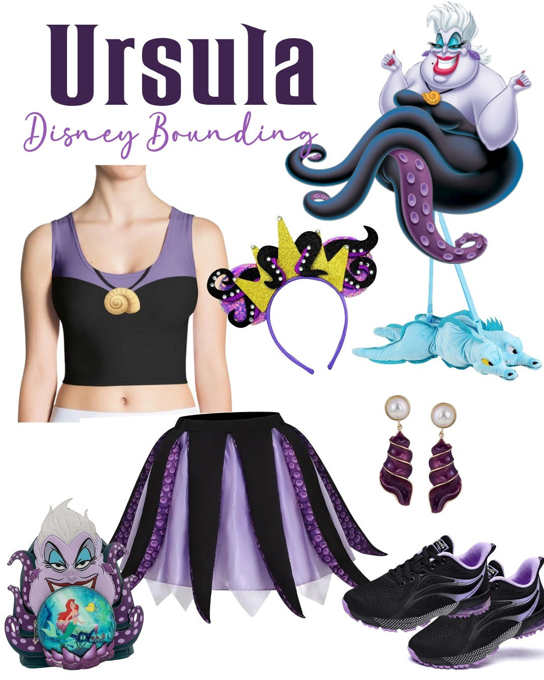 Ursula Disney Bounding outfit idea for women Halloween Costume 

#LTKSeasonal #LTKStyleTip #LTKFindsUnder50