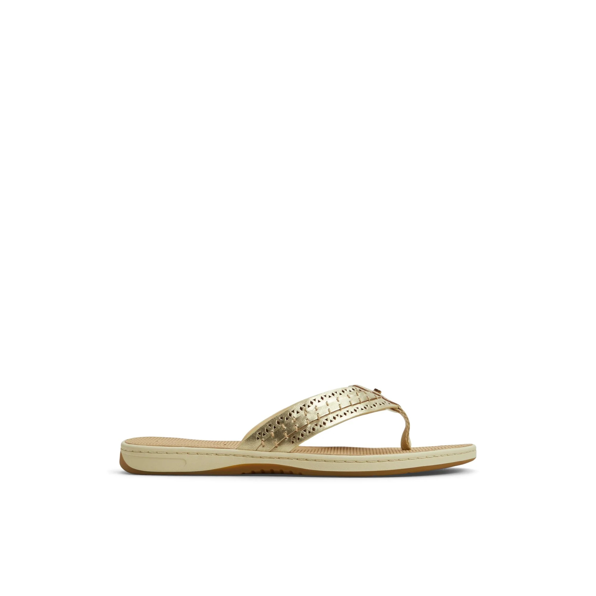 Seafish 3 Flip Flop Sandal Gold | Sperry | Sperry US