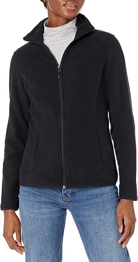 Amazon Essentials Women's Classic-Fit Long-Sleeve Full-Zip Polar Soft Fleece Jacket | Amazon (US)