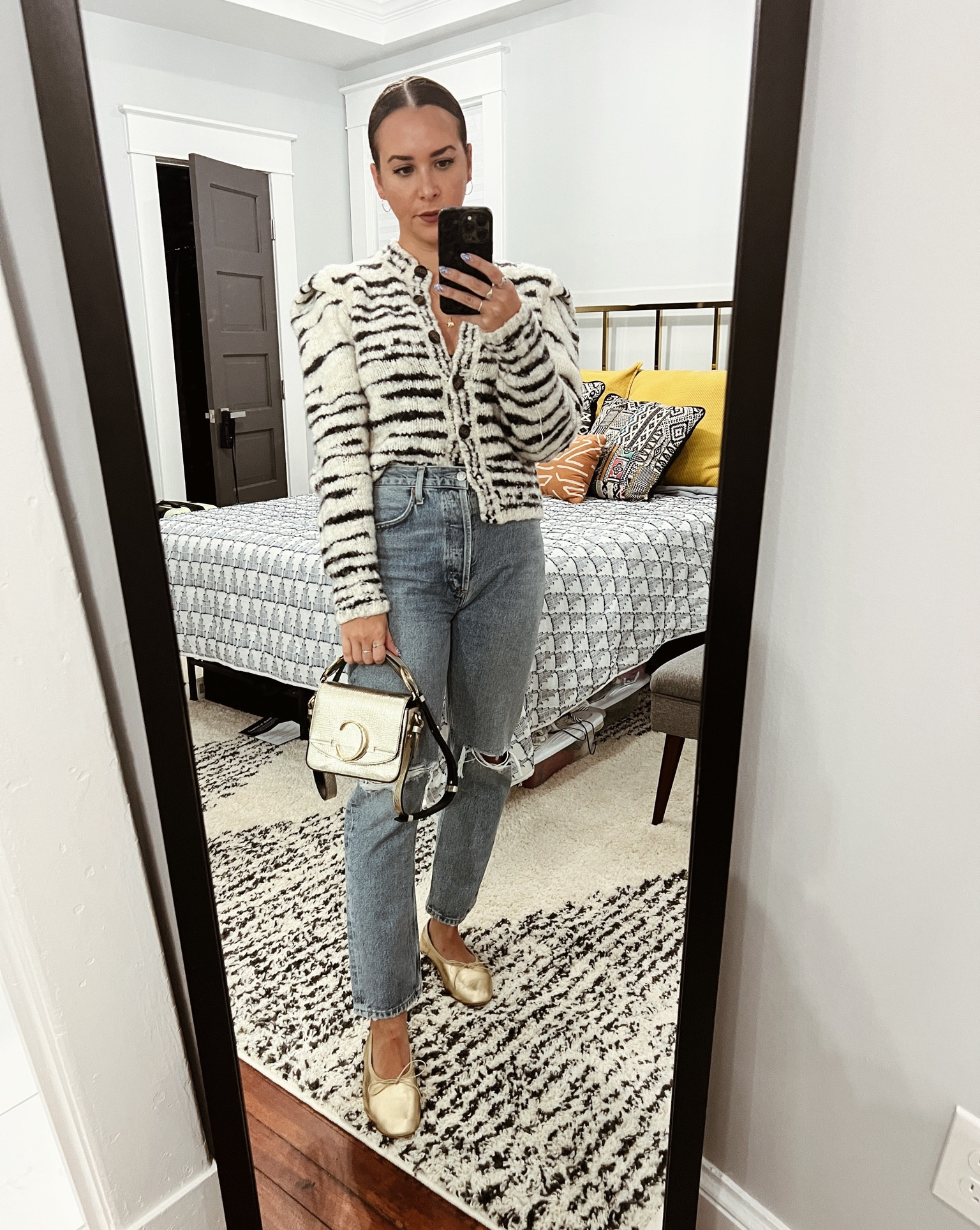 First cozy fall outfit 🍁 

#LTKsalealert #LTKitbag #LTKSeasonal