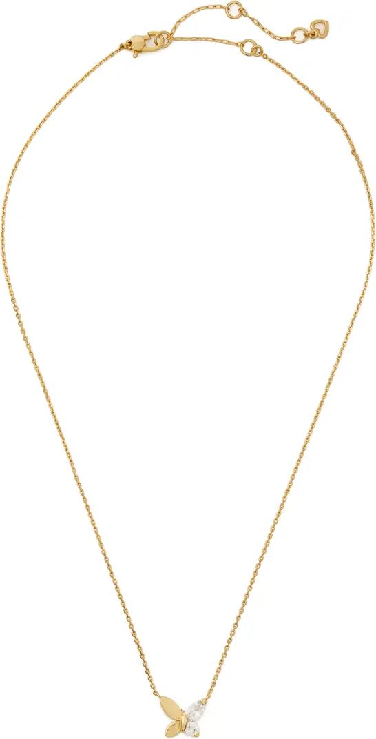 mini butterfly pendant necklace | Nordstrom