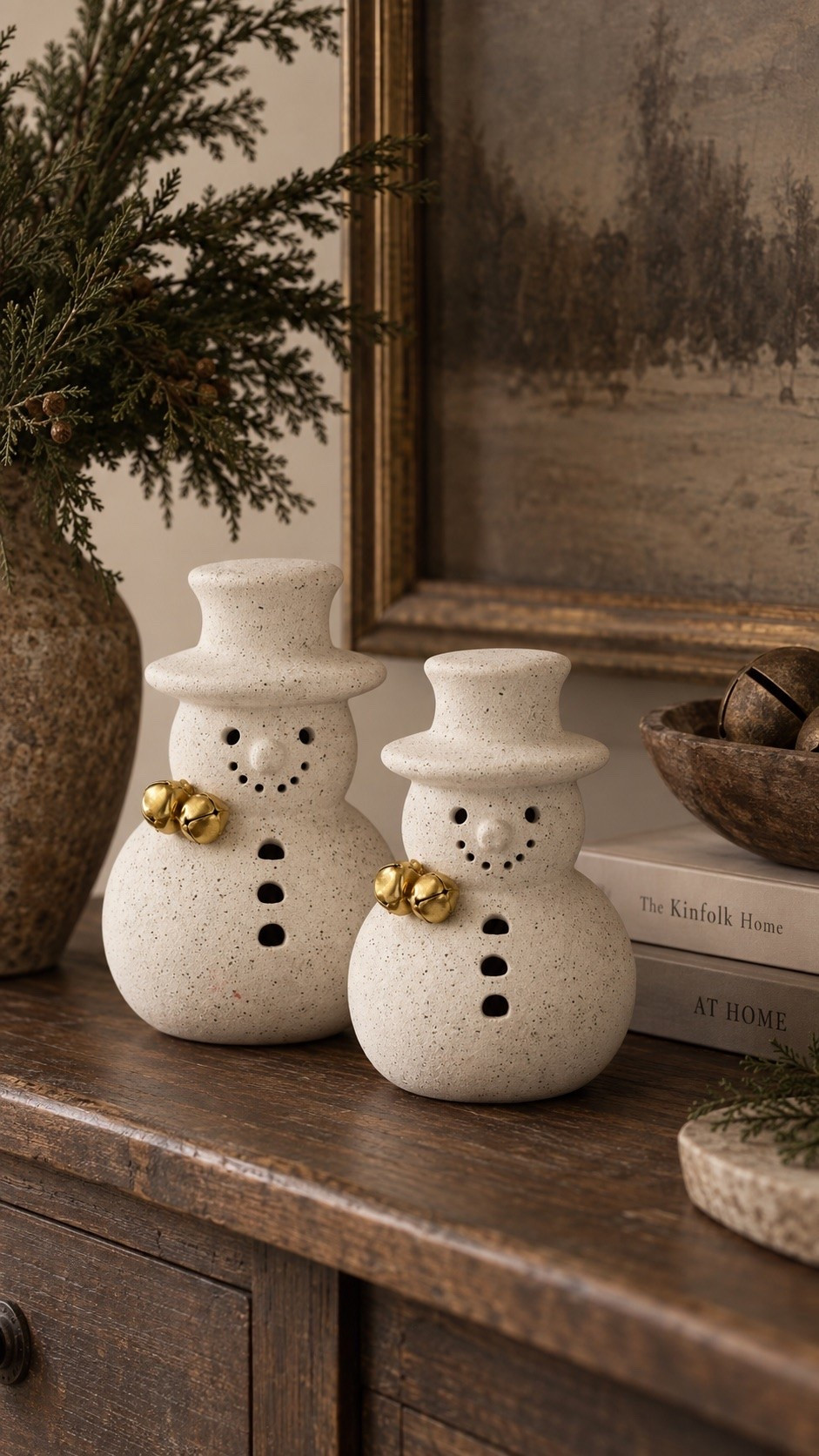 You guys 😱 these are $80-$150 PER snowman at pottery barn, they're $9 AT WALMART!

#LTKSeasonal #LTKHome