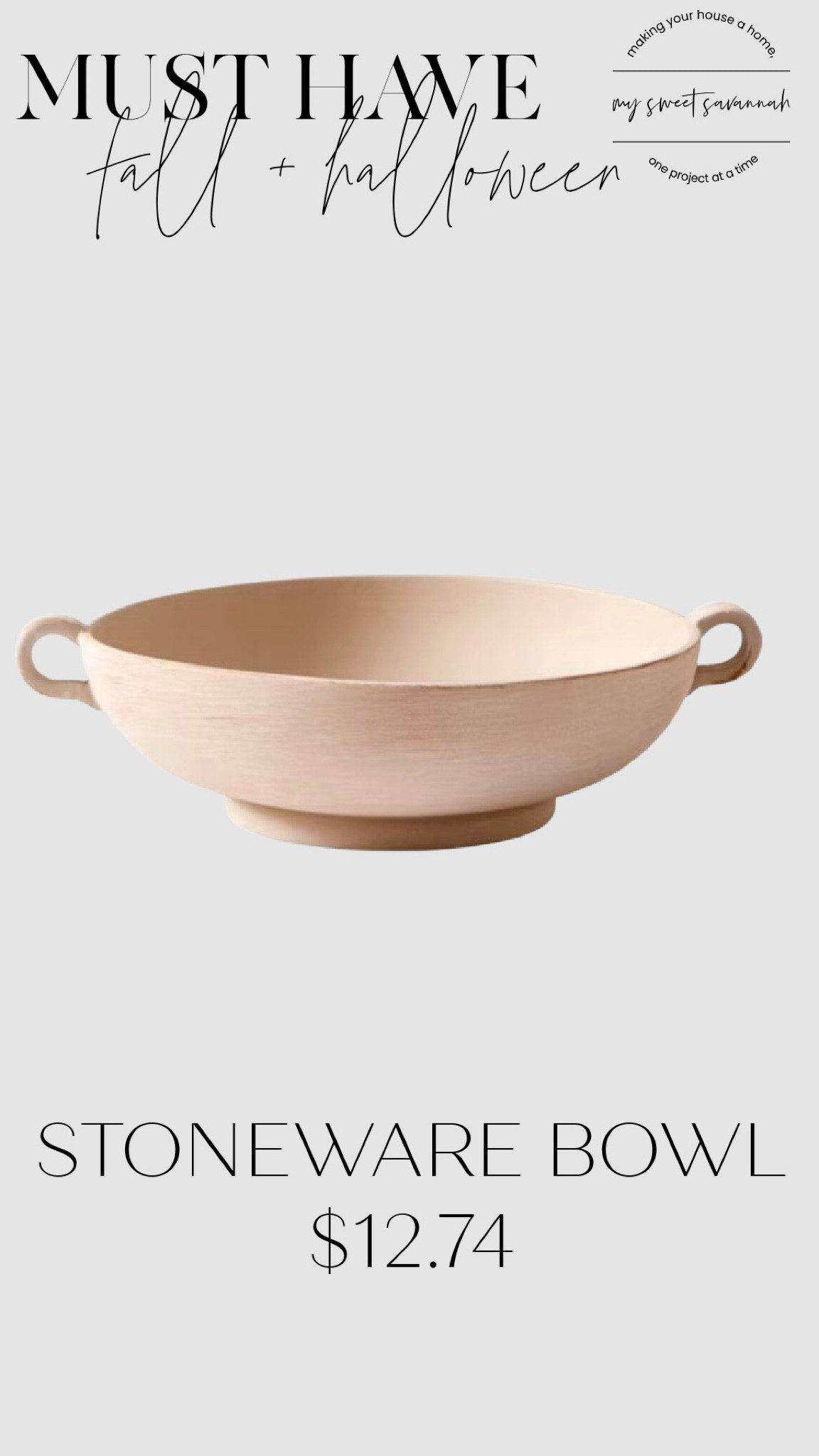 This gorgeous stoneware handled bowl from Walmart is perfect for affordable styling! Whether used as a centerpiece or for functional storage, it adds the perfect touch of rustic charm to your space. Tap to shop this budget-friendly find! #WalmartFinds #AffordableDecor #LTKHome

#LTKFindsUnder50 #LTKStyleTip #LTKHome