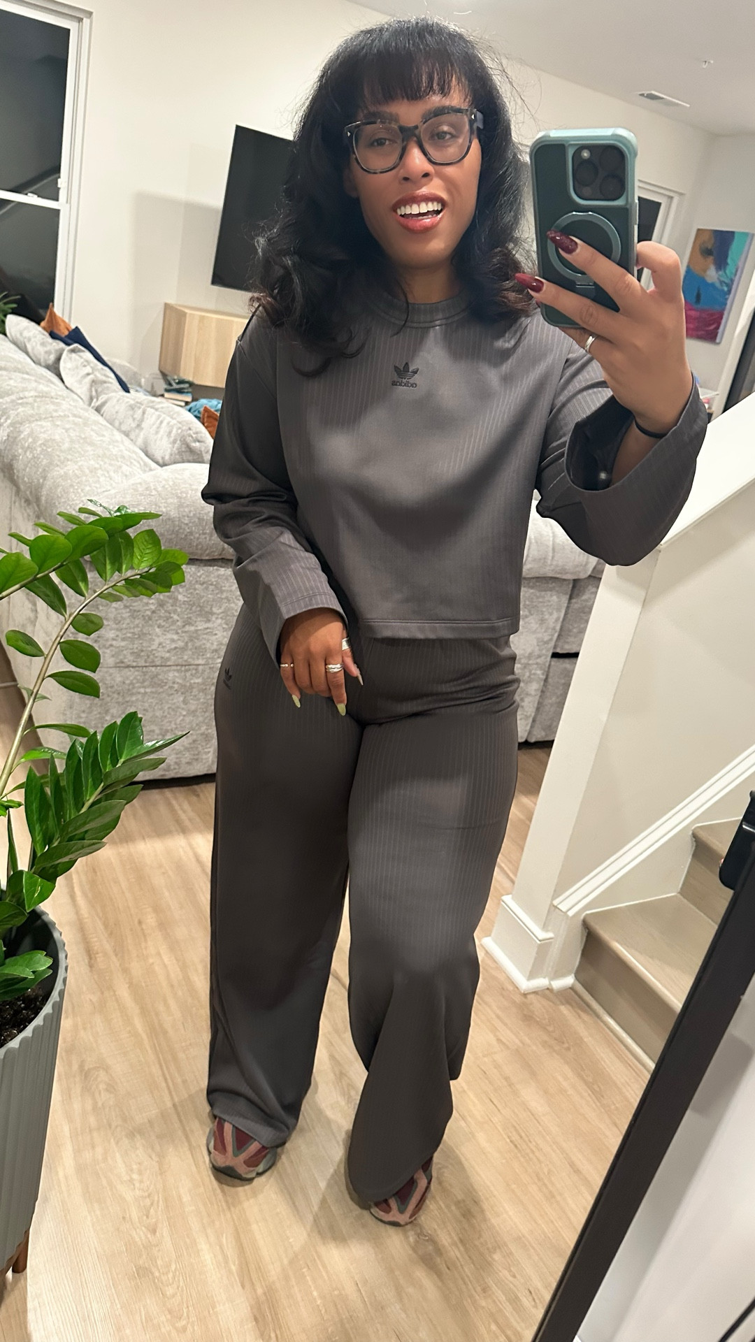 Nothing beats a soft lounge set for travel days 😌✈️
Adidas for the win — linked everything on LTK.
#TravelDayFit #CozyChic #Adidas #LTKFashion #AirportStyle #EffortlessStyle #LTK 

#LTKgrwm #LTKTravel #LTKStyleTip