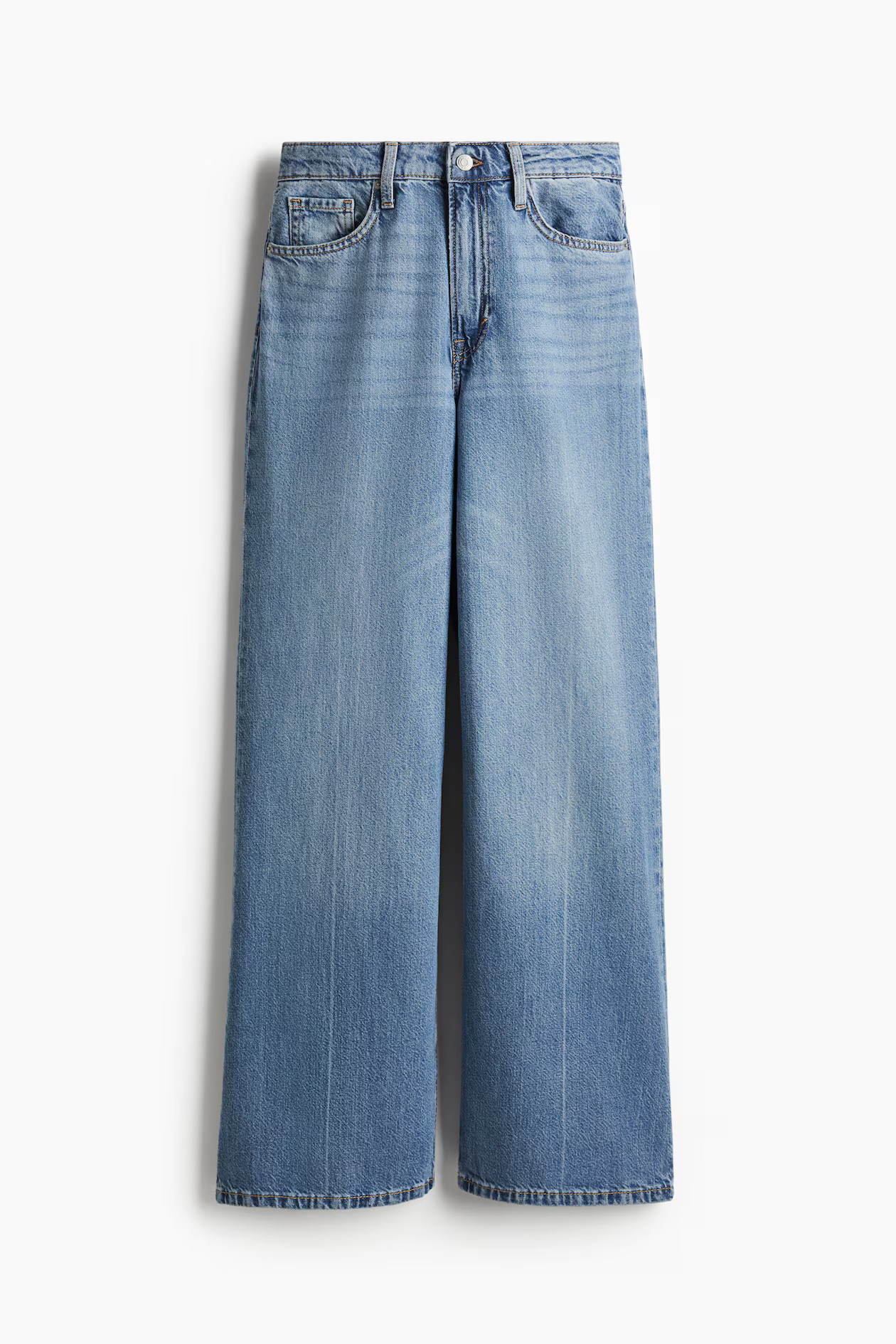 Curvy Fit Feather Soft Wide Ultra High Jeans | H&M (US + CA)