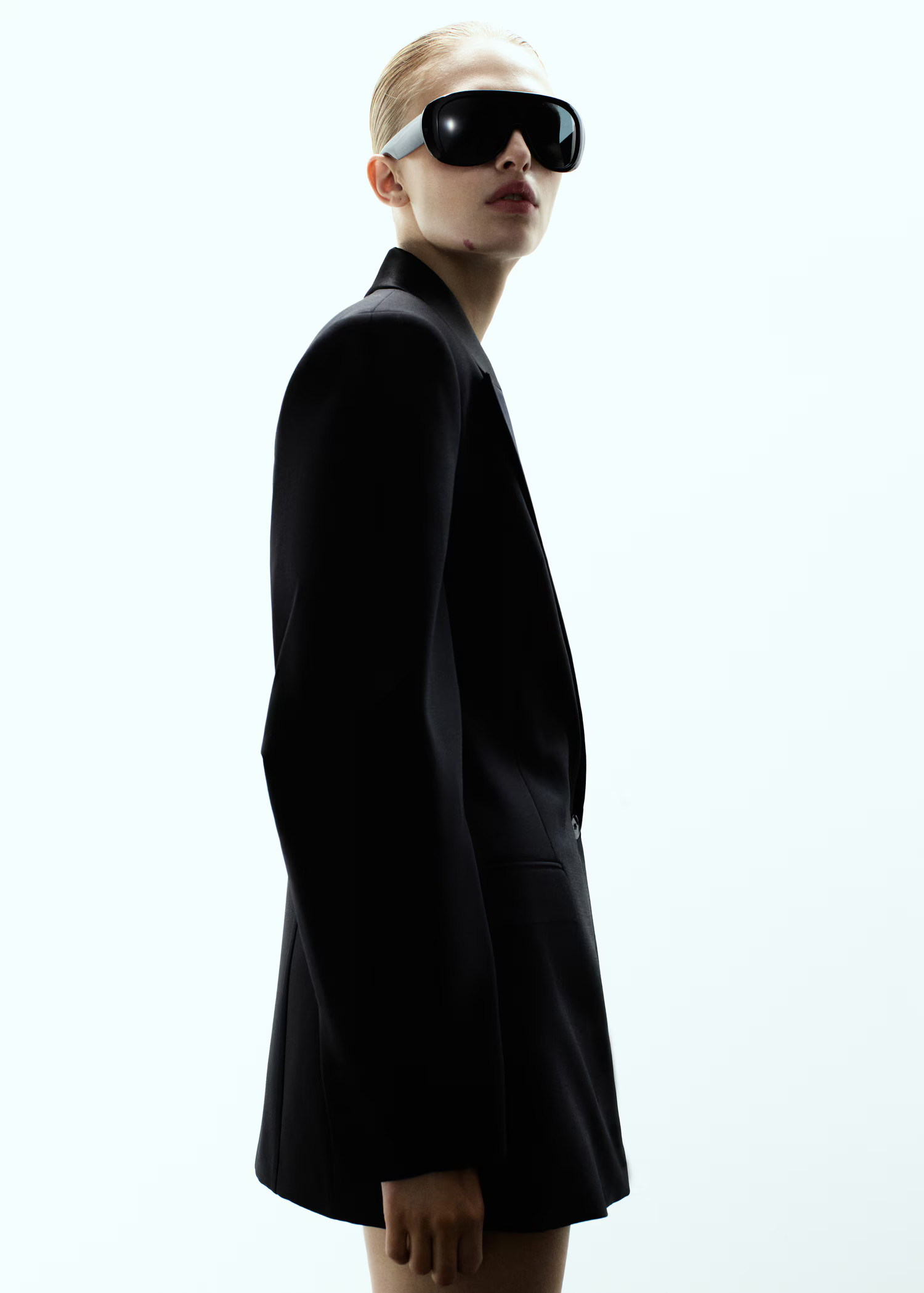 Wool-blend blazer dress - Women | MANGO United Kingdom | MANGO (UK)