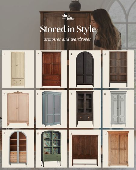 Stored in Style: Armoires and Wardrobes 🖤

#LTKstyletip #LTKhome #LTKU