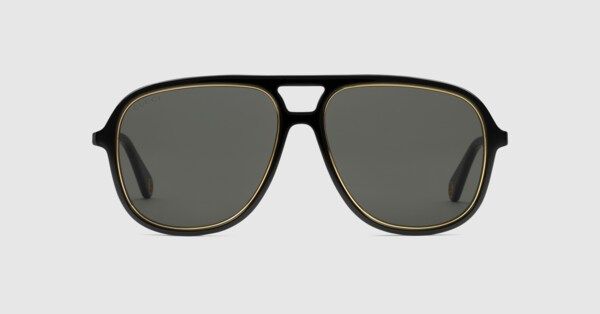 Gucci Navigator frame sunglasses | Gucci (US)