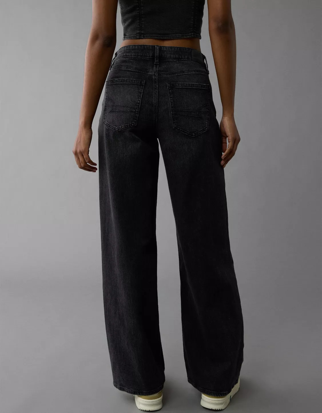 AE Strigid Super High-Waisted Ultra Wide-Leg Jean | American Eagle Outfitters (US & CA)