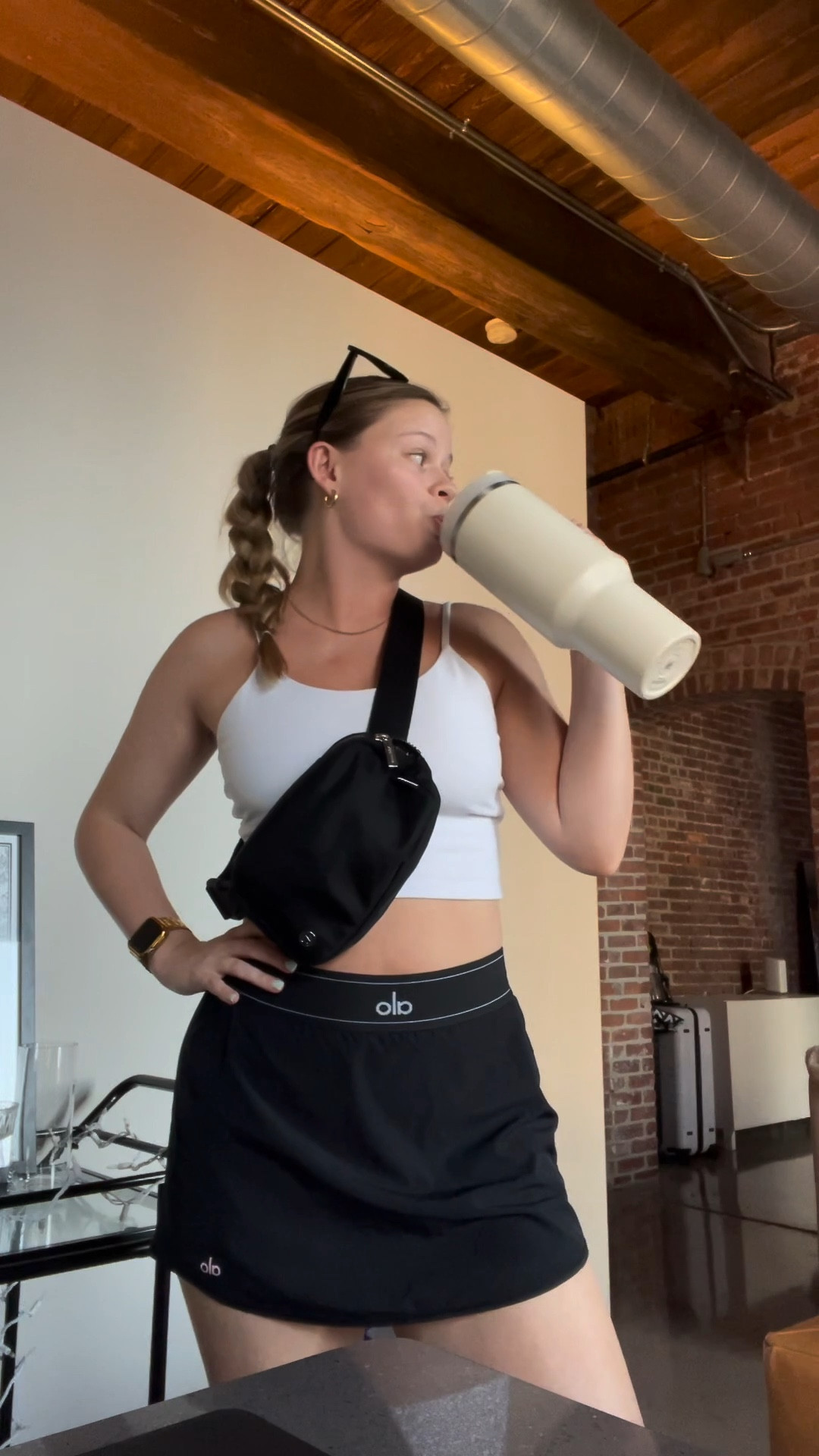 My favorite piece to wear in the summer is a Tennis skirt. This one from Alo is perfect for your next walk, pickle ball game, tennis match, etc.! 

#LTKunder100 #LTKfit #LTKstyletip