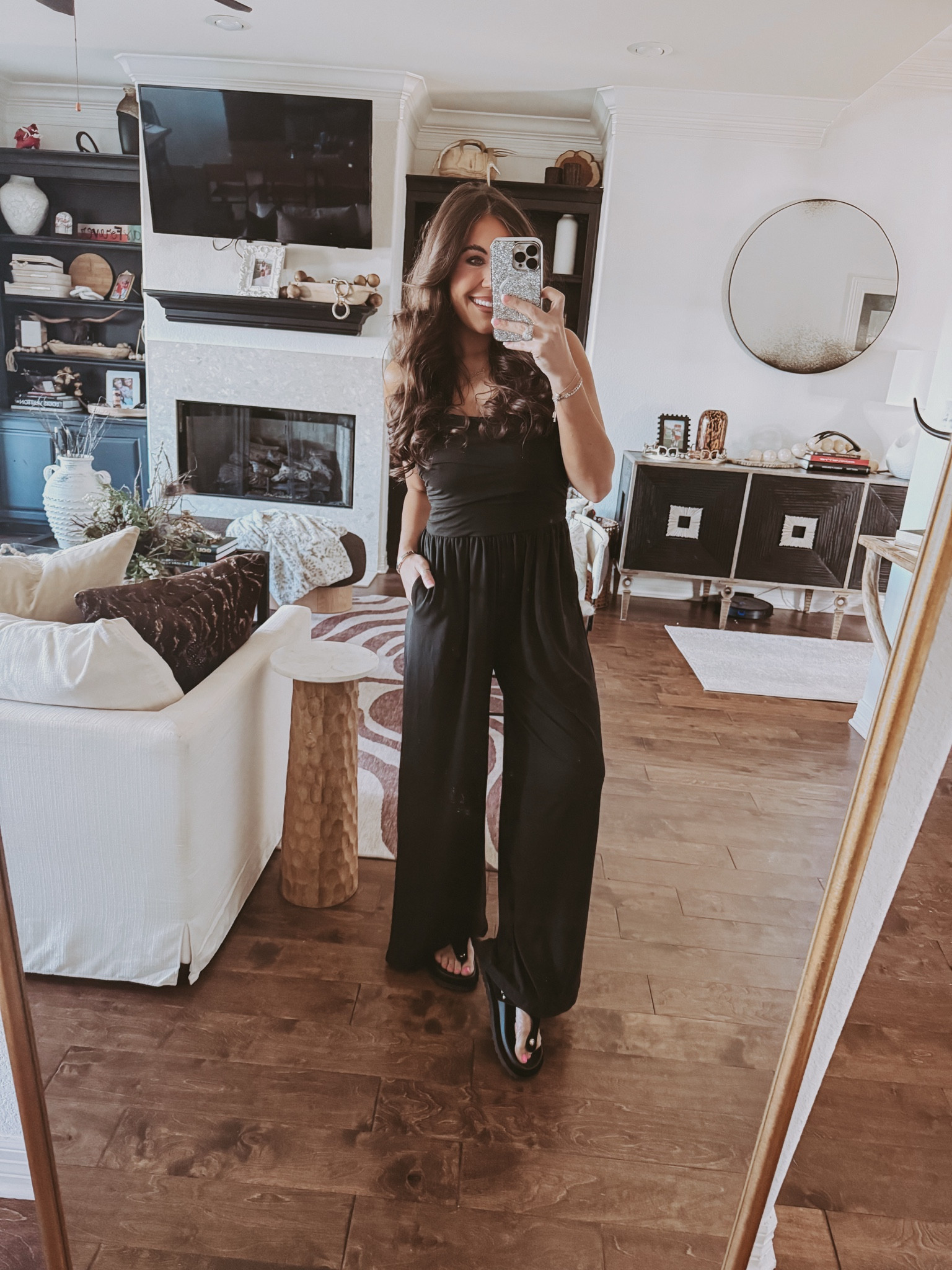 These wide leg rompers (XS) is perfect!!! Pair with comfortable sandals (1) and a fresh fragrance for a complete look. 🌹✨ Liner - In Big Truffle + Line Leader / Lipstick - Kim KW / Gloss - Ice


#LTKootd #LTKPetite #LTKSaleAlert