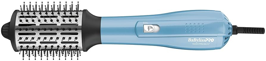 BabylissPRO Nano Titanium Professional 2.5" Hot Air Dryer Brush For Styling And Drying | Amazon (US)