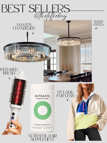 Best sellers! 
Our new chandelier is gorgeous! Designer inspired from Amazon.
I wear a small in this fleece. 

Beauty. Hair. Home. Spring outfit.

#LTKhome #LTKstyletip #LTKbeauty