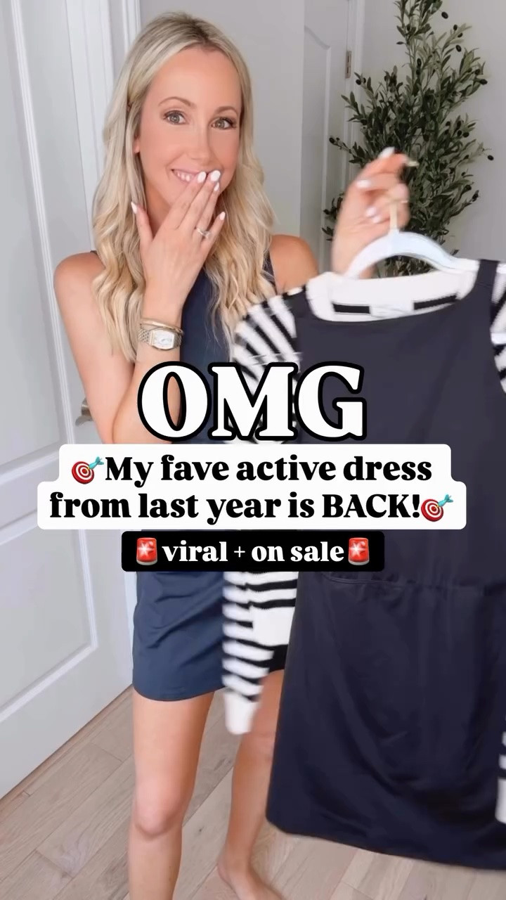 OMG‼️Ladies! Our fave Target active dress from last year is BACK! Remember her? I loved the fit so much, I grabbed it in every single color!!🤌🏻 This year, I grabbed the green gingham! But the moment I saw the back was restocked, I had to reshare this old reel! I love the high neck, the padding, the built-in shorts… just a legit 10/10! I wore this athletic dress from Target so many times last summer and I’ll do it again this summer! I wish I packed for Disney and paired with my polka dot Minnie ears!😍 Pair with a cardigan or sweatshirt when there is a chill in the air! 

#summeroutfit #targetstyle #newattarget #targetfinds #newarrivals Target dress, Target activewear, Target new arrivals, Target new release, Target summer fashion, Target women’s fashion, Target style, travel outfits, Target dress, spring dress, Target style finds, Target outfit, Target activewear, new Target drops, viral dress, travel style, Disney outfit, Disney style, everyday style, easy outfit, comfy casual, Target fashion finds, Target weekly finds, everyday outfits, casual outfits, Target must haves, affordable summer outfits, summer outfit ideas, budget friendly fashion, mom style, over 30, mom approved, summer fashion 2026

@Target

#LTKootd #LTKActive #LTKTravel