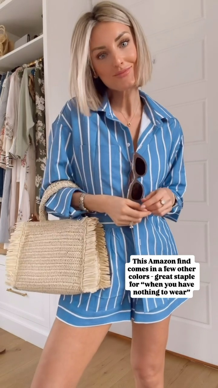 This set could be worn as a swim coverup as well! Love all of the color options! Wearing M. 

Loverly Grey, Amazon find, Amazon fashion, matching set, swim coverup, vacation outfit ideas, spring fashion, spring outfit ideas 

#LTKTravel #LTKSeasonal #LTKootd